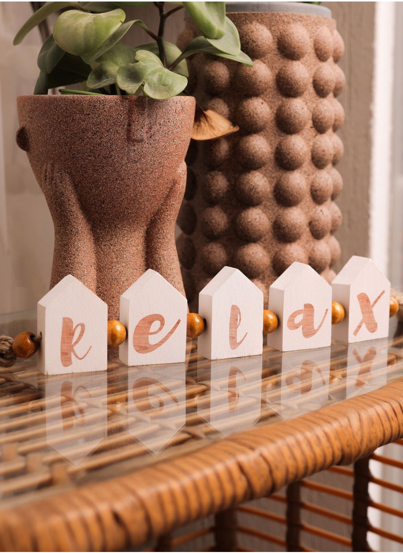 Words Co. Relax house block 