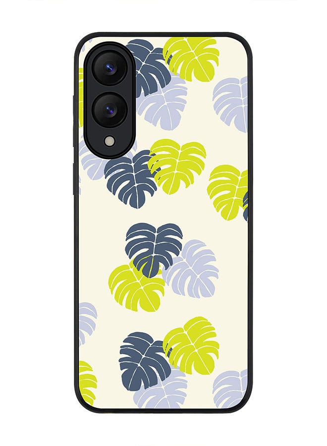 Stylizedd For Samsung Galaxy S25 Edge Case,Slim fit Camera Protection, Shockproof Thin Phone cover  - Island Leaves