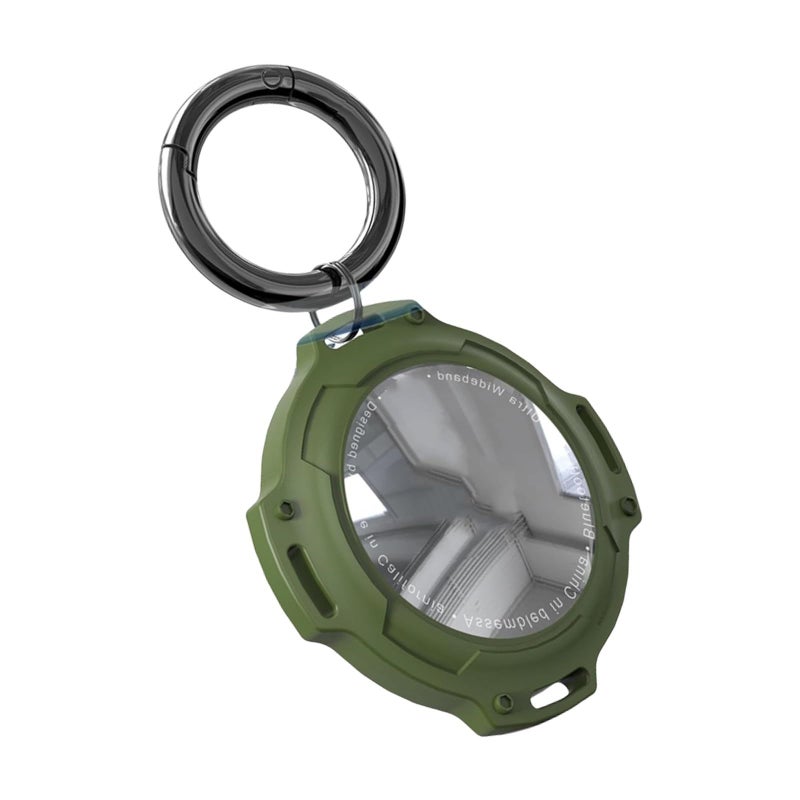 Green Full Coverage Shockproof Protective Case With Keychain Holder For Trackers - Image 4