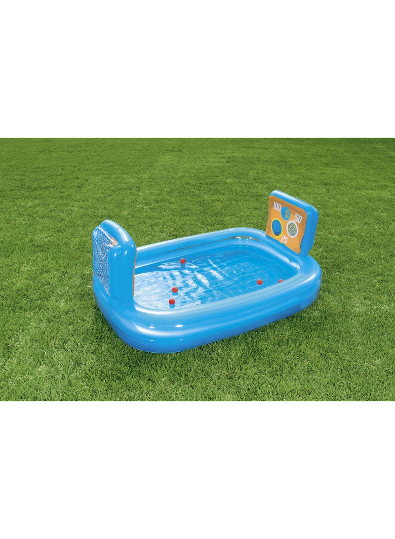 Bestway Inflatable Rectangular Pool Skill Shot Play 237x152x94cm | Kiddie Pool | Kids Pool | Easy to Set Up | Backyard Pool | Family Pool Perfect for Summer - Image 3