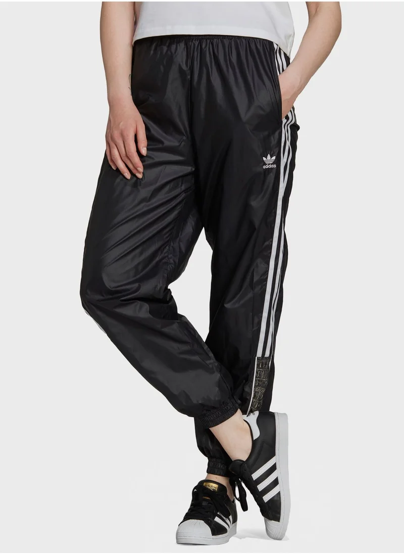 adidas Originals 3 Stripe Cuffed Sweatpants