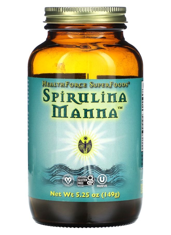 HEALTHFORCE SUPERFOODS - Spirulina Manna 5.25 oz (149 g) - Image 1