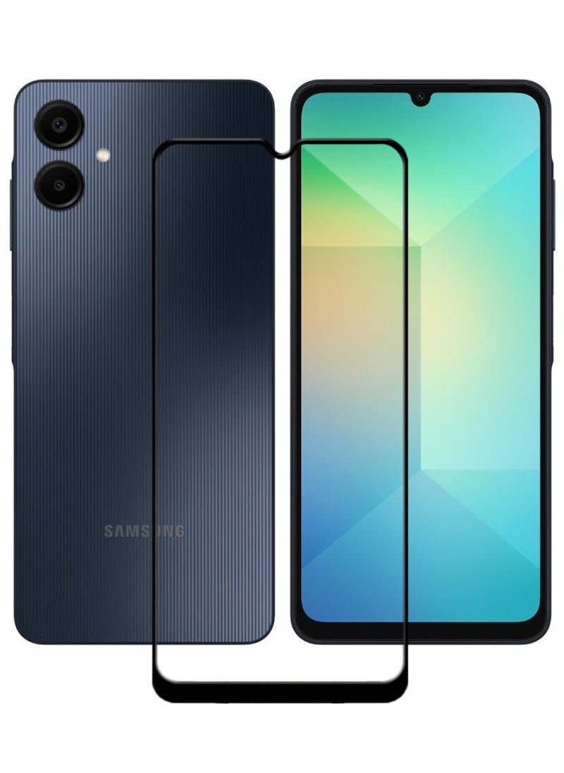ACLIX Antistatic ESD Dustproof Premium Quality High Definition Tempered Glass Screen Protector Designed For Samsung Galaxy A06 - Image 1
