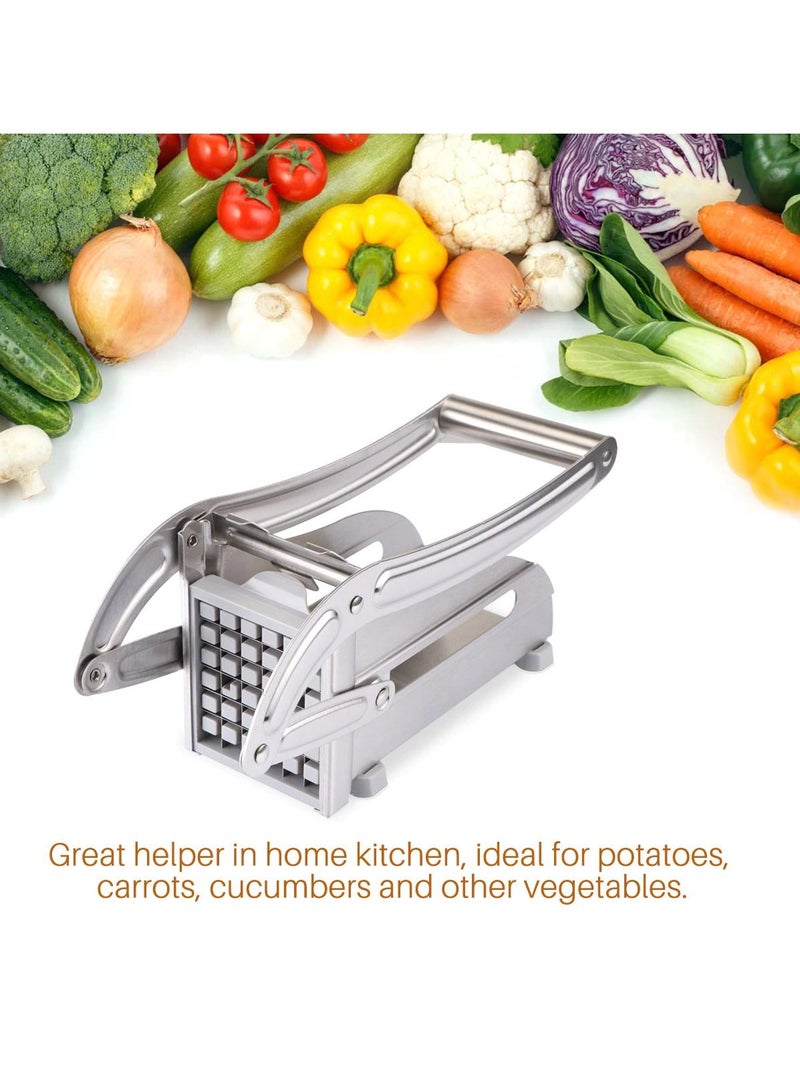 DubaiGallery Stainless Steel French Fries Cutter Cucumber Chopper Kitchen Gadgets - Image 4