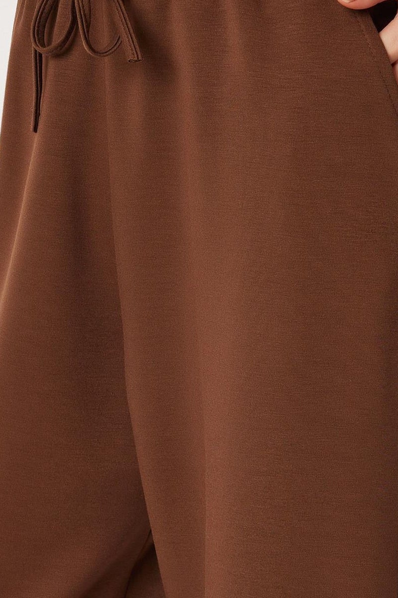 Happiness İstanbul ISTANBUL Pocket Detail Jacket &  Wide Leg Pants Two-Piece Set - Image 5