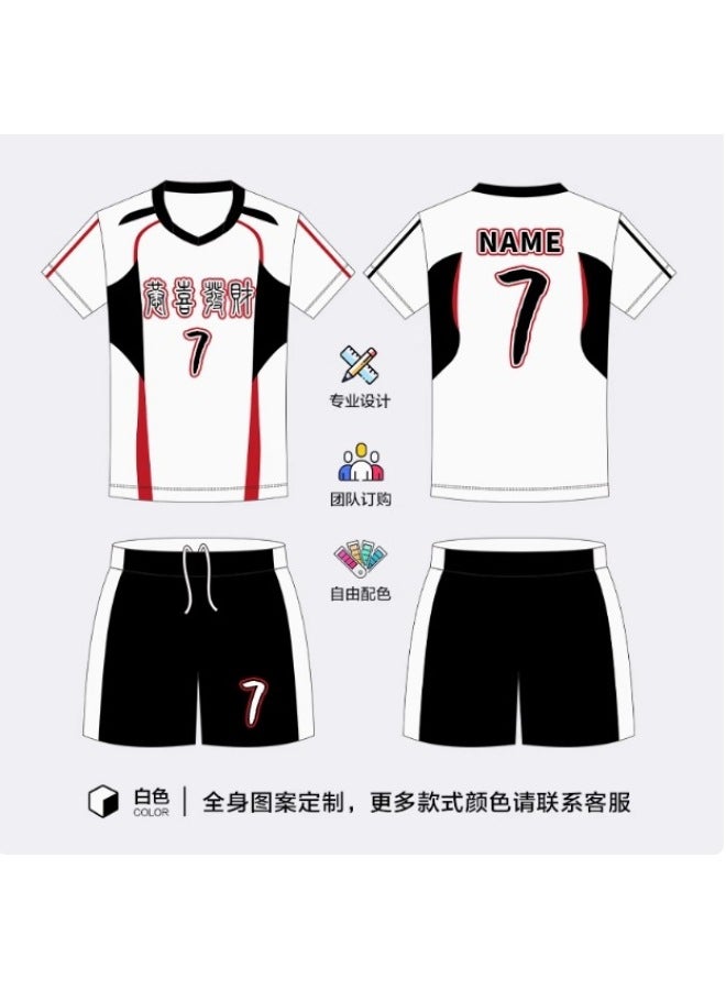 Volleyball Uniform Sportswear Suit Women's Quick-drying Breathable Full-body Digital Printing Game Jersey Training Game Team Uniform Printing