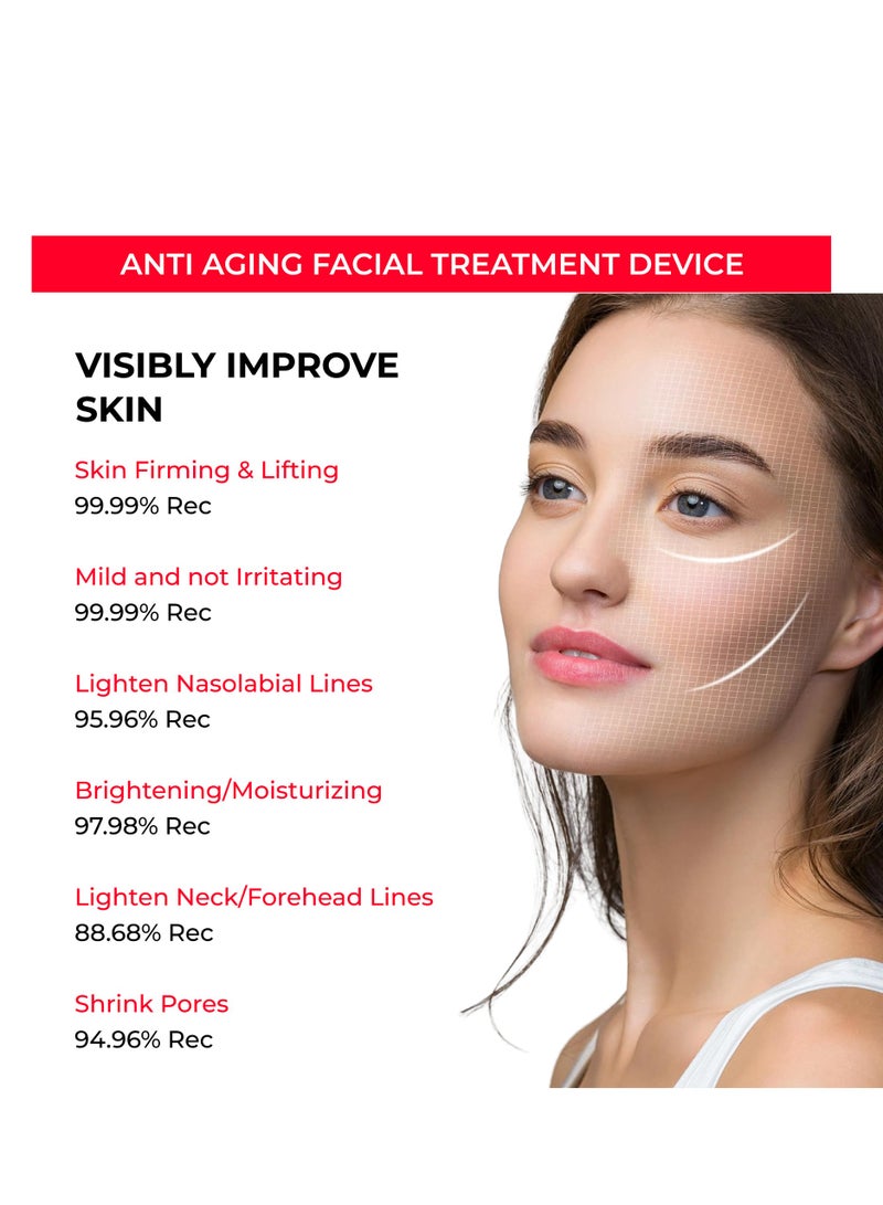 Anti Aging Facial Treatment Device 5-in-1 Total Care LED Therapy, Iatest Upgraded Version Of Booster-H, For Enhanced Absorption, Radiance, Elasticity, Facial Contouring, And Pore Care, Revolutionary Skincare - Image 3