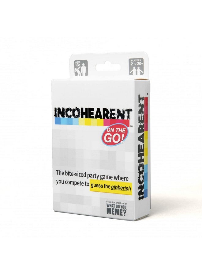 WHAT DO YOU MEME? What Do You Meme Incoherent Travel Party Game, Ages 13+ - Image 3