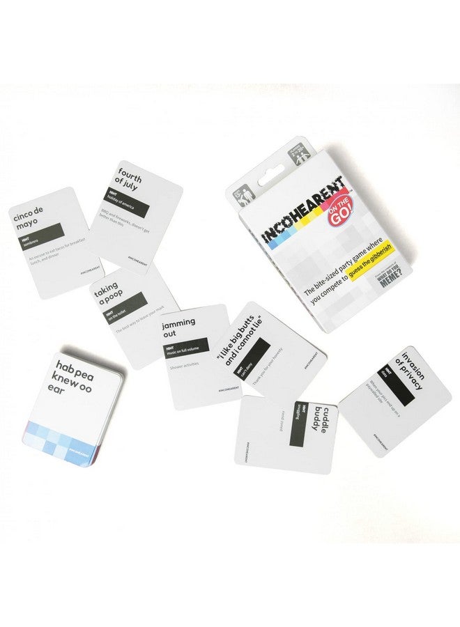 WHAT DO YOU MEME? What Do You Meme Incoherent Travel Party Game, Ages 13+ - Image 2