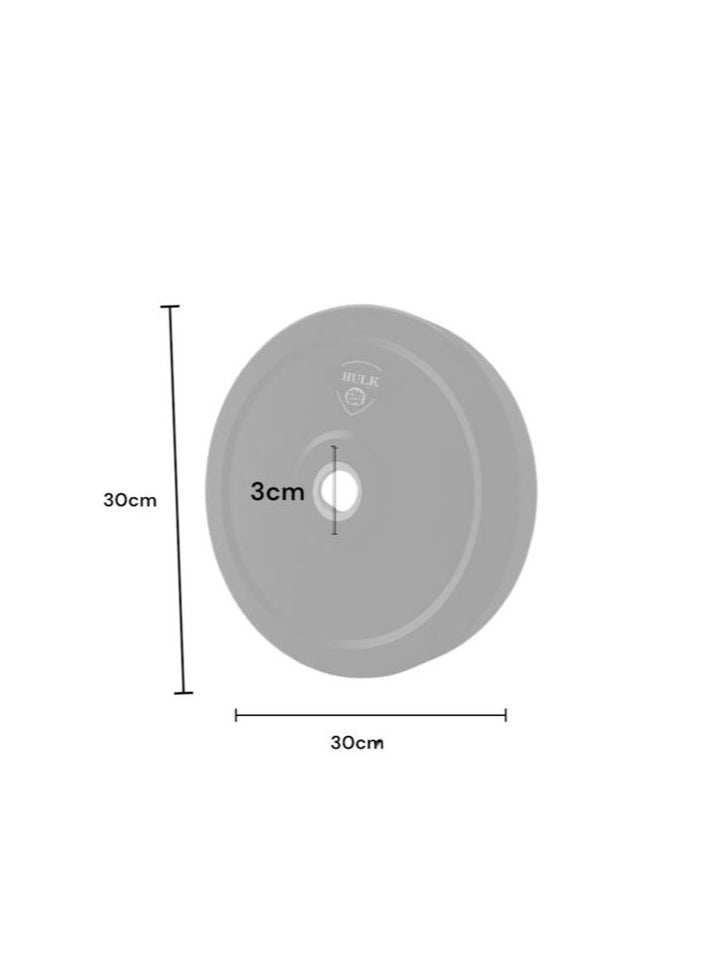 Hulk - Premium 10 kg Dumbbell Weight Plate - Image 1