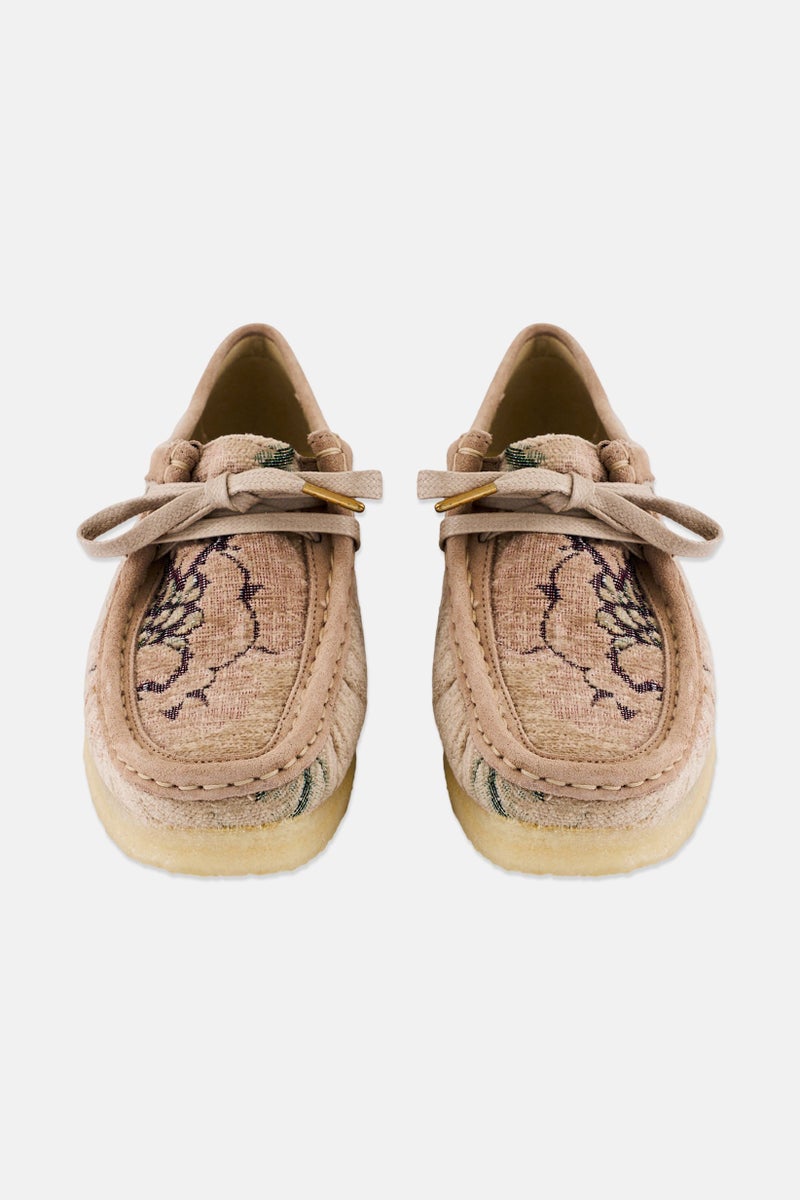 clarks Women Wallabee Lace Up Casual Shoes, Grey - Image 4