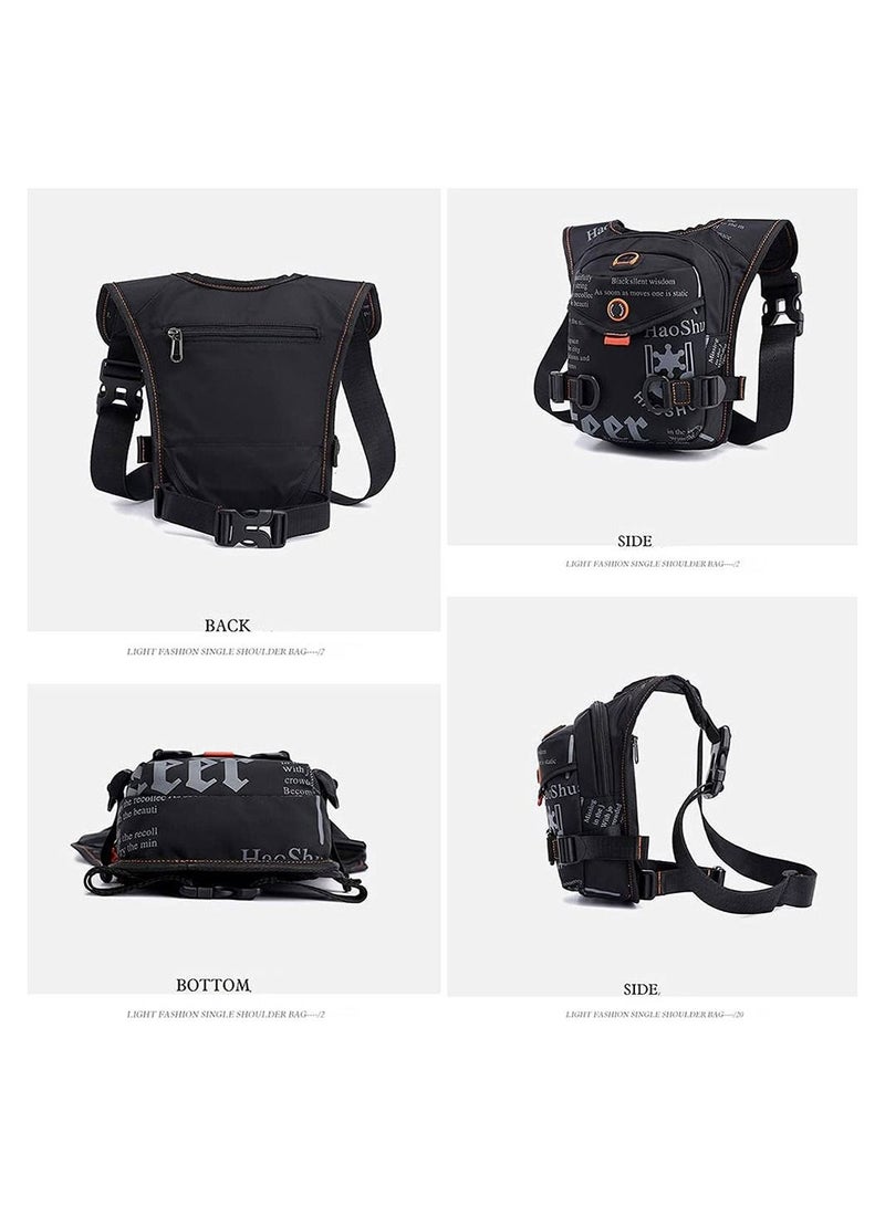 Cool Baby COOLBABY Drop Leg Bag Outdoor Waist Pack for Men Women Tactical Motorcycle Bike Cycling Multi-Purpose Waist Pouch - Image 2