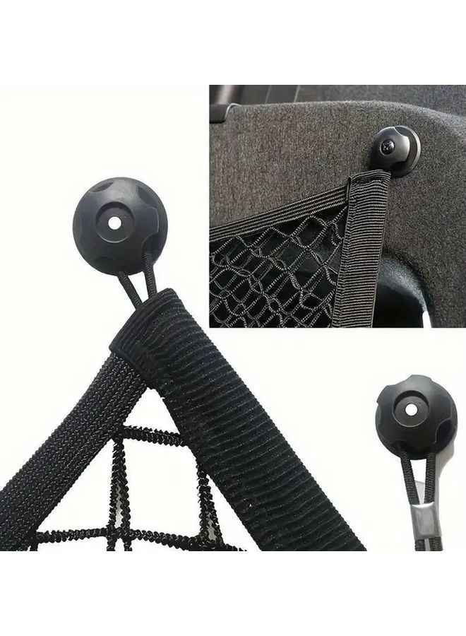 10pcs Car Cargo Hooks with Screws for Trunk Bag Trailer Net Vehicle Securement - Image 3