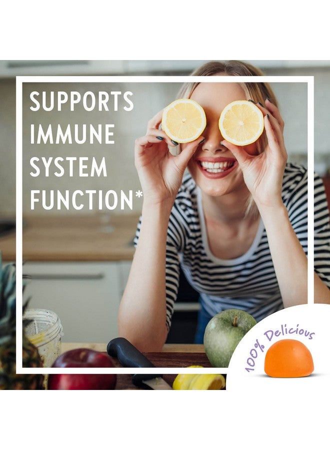 New Chapter Vitamin C+ Gummies 40% Less Sugar§ Excellent Source Of Vitamin C Two Daily Gummies For Immune Support With Acerola Cherry Vegan Nongmo Gluten Free Citrus Flavored 60Ct - Image 3