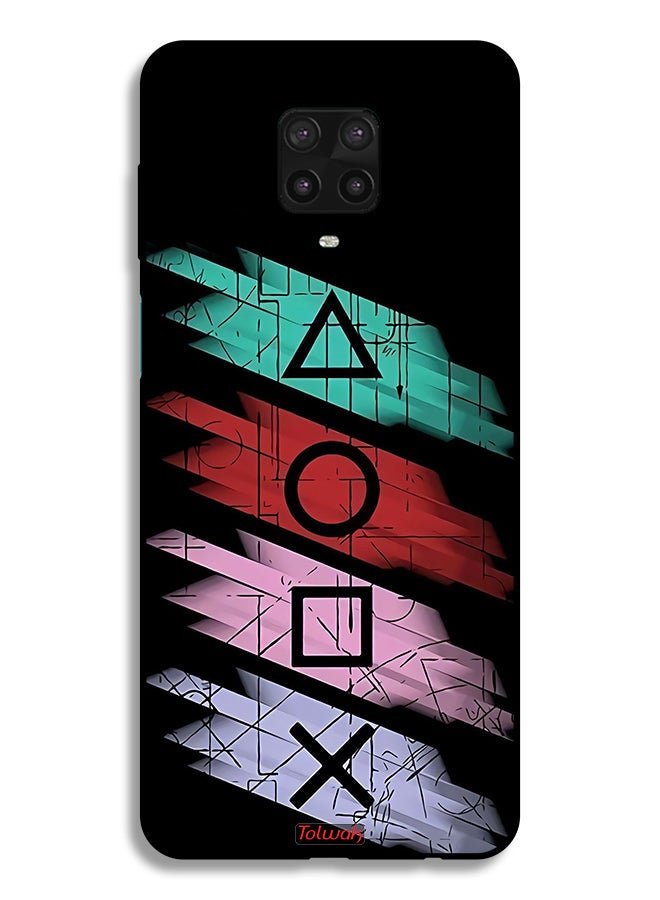 Tolwak Xiaomi Redmi Note 9 Pro Protective Case Cover Squid Game Icons - Image 2