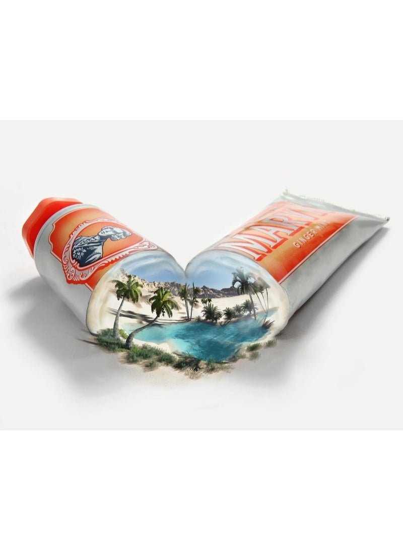 Marvis Ginger Mint Toothpaste 25ml – Luxury Italian Toothpaste for Fresh Breath & Oral Care - Image 2