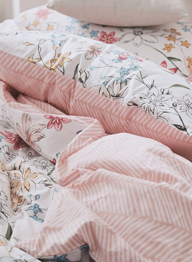 AURORA Floral Printed Bedding Set - King 200 x 230cm