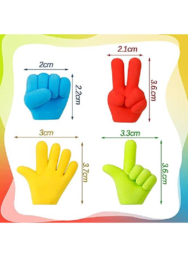 FunBlast ممحاة على شكل يد للأطفال مجموعة ممحاة ممحاة أنيقة للأطفال مجموعة هدايا العودة مجموعة قرطاسية للأطفال ممحاة مطاطية للأطفال ممحاة للأطفال للمدرسة - Image 5