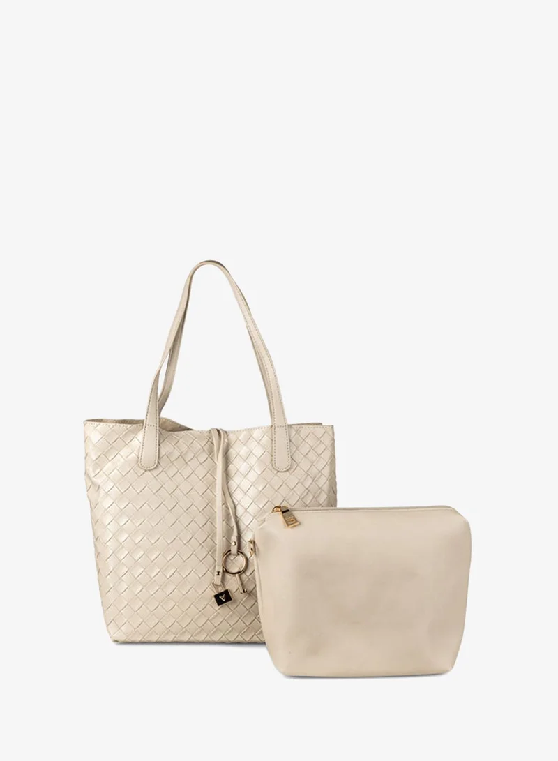 Vincci Beige Women Top Handle Tote Bag for Women | Best Price UAE