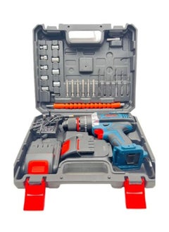 BONAI High Power Cordless Impact Drill Kit 36V Lithium Battery, Home ,Office Tools Set Combi Hammer Drill 2 Batteries for Metal Wood Wall Drilling and Screw driving  - Image 2