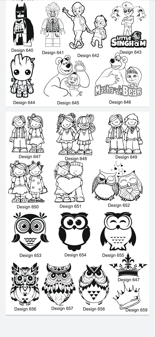 VK Print Creation Customized Name Stainless Steel Cartoon Character (Princess) 4 Compartment Bhoj Thali Set for Kids, Customized Gift for Kids (1Thali, 1 Glass, 1 Spoon, 1 Fork) - Image 3