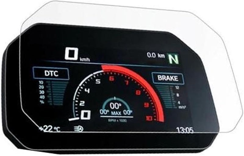 DEMULAX Motorcycle Dashboard Screen Protector - Image 1