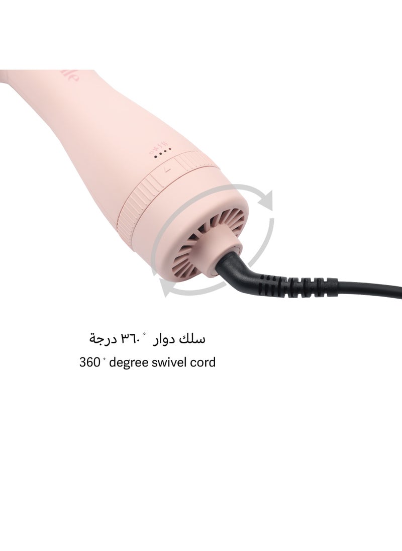 La belle Solo Unique Brush Hairstyle - Packaging May Vary Pink/Rose  - Image 4