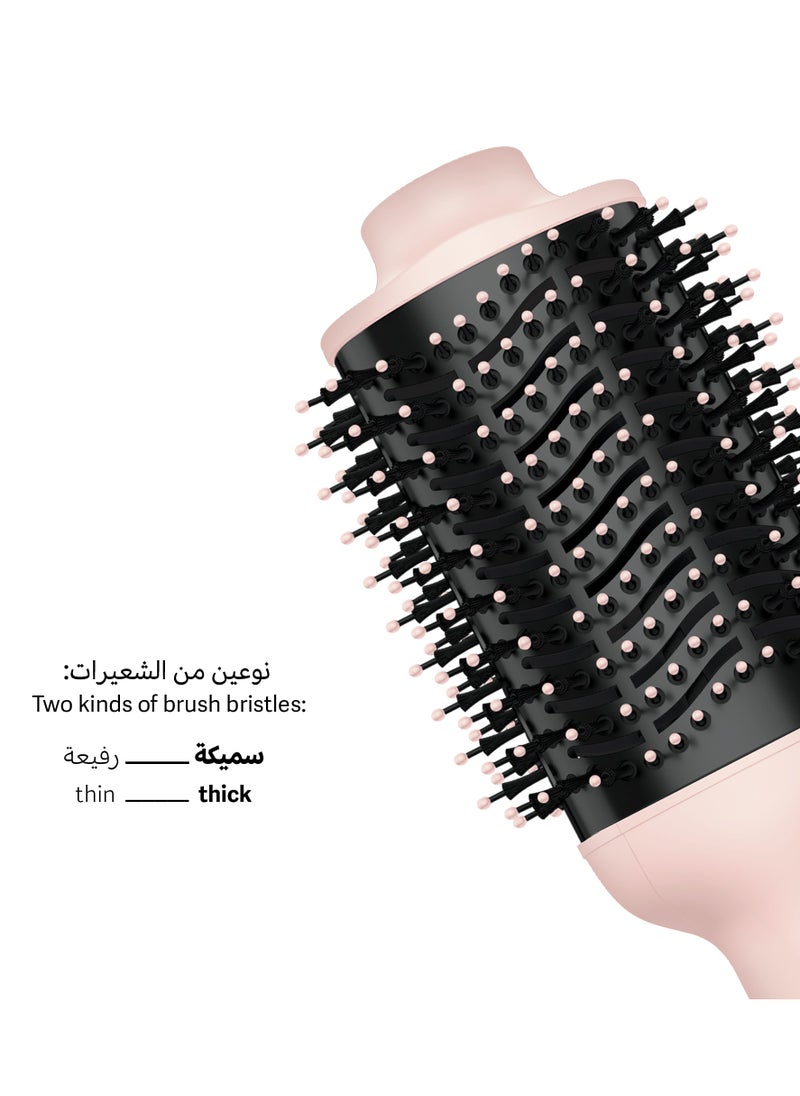 La belle Solo Unique Brush Hairstyle - Packaging May Vary Pink/Rose  - Image 2