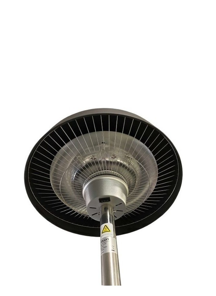 Crownline Crownline Halogen Infrared heater Lamp | HT-270| Filament- Halogen lamp| Heating area - 2-3 m²|Voltage -220-240 V| Power setting -1000W/ 2000W  - Image 2