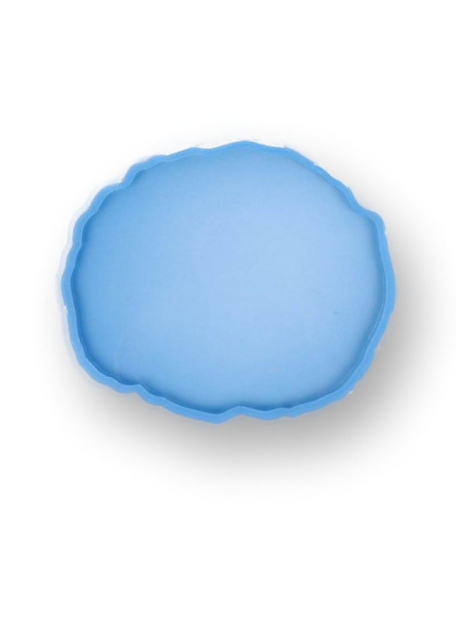 جرافيتي ريزن قالب سيليكون صينية شكل بيضاوي مقاس 34*40 سماكة 1 سم - Image 4