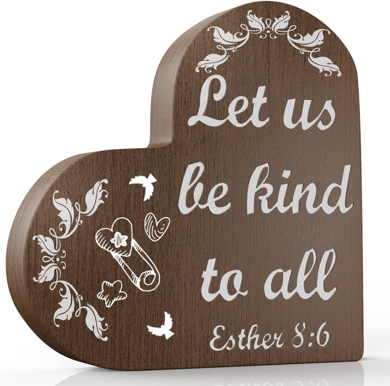 dooda Heart Shaped Silicone Resin Mold, DIY Religious Floral Craft Mold with Inspirational Bible Verse (Esther 8:6) for Home Decor Gift Making(5.12 * 5.12 * 1 Inch) - Image 4