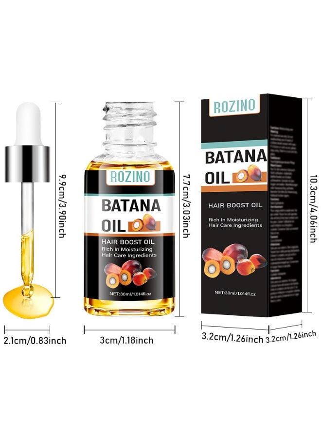 روزينو زيت روزينو باتانا العطري للعناية بالشعر، خلاصة العناية بالشعر، محلول تغذية فروة الرأس، يجدد الشعر، 30 مل - Image 3