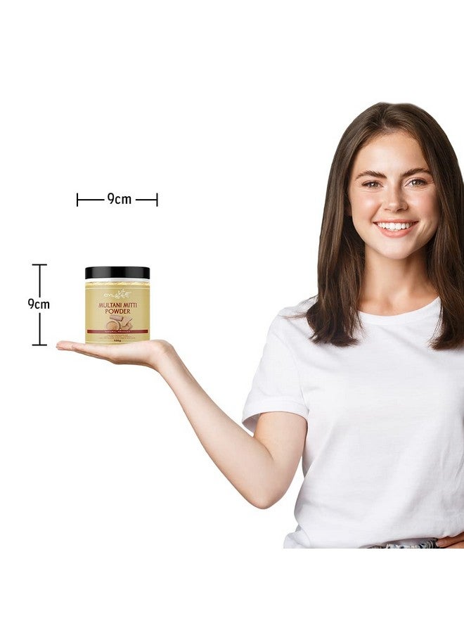 OY-L Oyl 100% Natural Multani Mitti Powder/Fullers Earth/Bentonite Clay/For Face Care, Skin Care & Hair Care - 200g - Image 5
