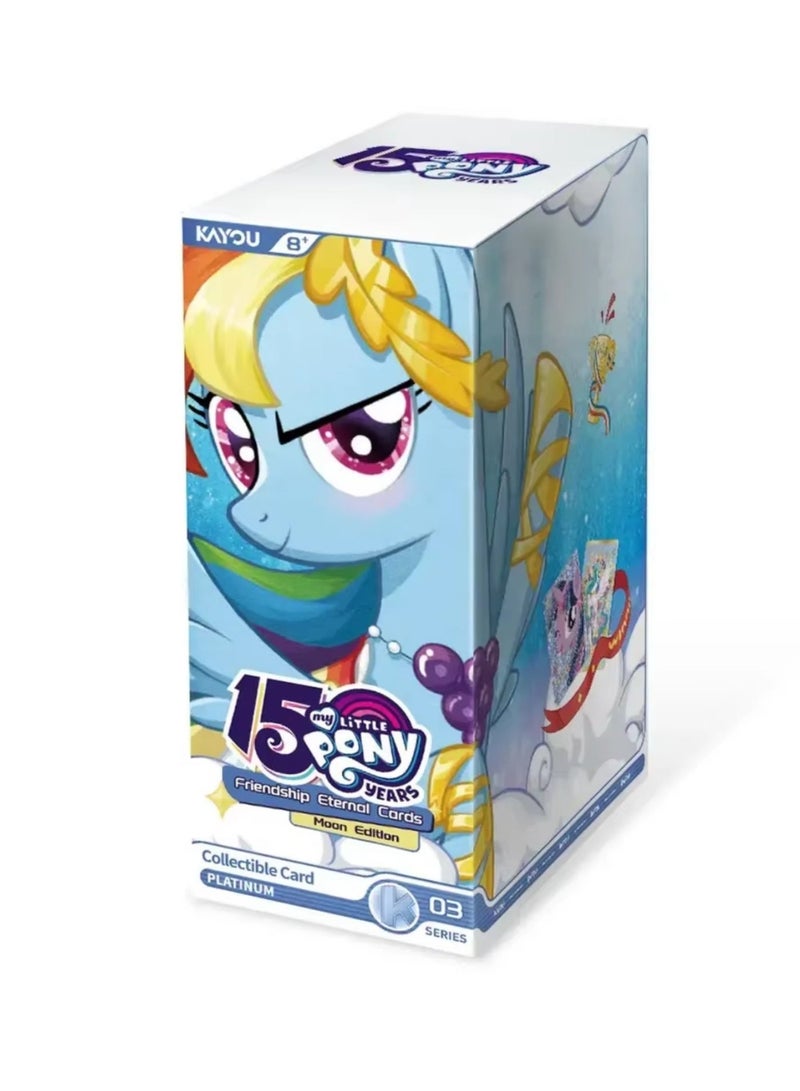 Kayou My Little Pony Friendship Eternal Cards FULL BOX  Moon Edition SEA Series 3 - [10*5Cards] - Image 1