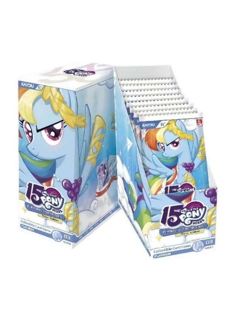 Kayou My Little Pony Friendship Eternal Cards FULL BOX  Moon Edition SEA Series 3 - [10*5Cards] - Image 2