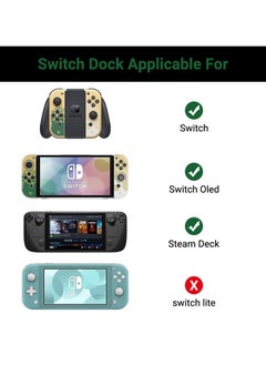 SYOSI كابل SYOSI Type C إلى HDMI، كابل تحويل USB-C إلى HDMI للتلفزيون بدقة 4K@30Hz لـ Switch/Switch OLED/Steam Deck، محول تلفزيون Type C إلى HDMI مع منفذ شحن PD بقوة 100 وات متوافق مع الهاتف/الكمبيوتر المحمول/الكمبيوتر اللوحي  - Image 2