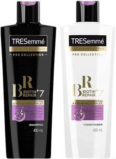 TRESemmé Biotin+ Repair 7 Shampoo And Conditioner Set 400 ML 