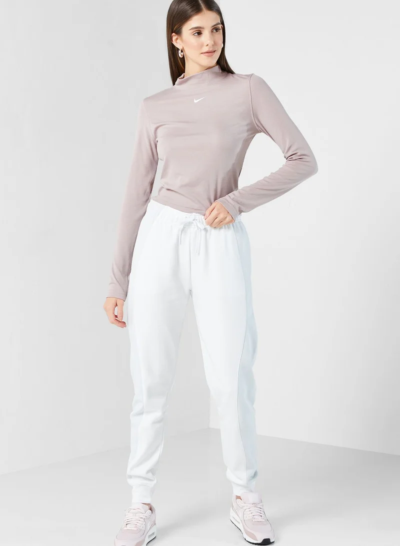 Nike Nsw Essential Ribbed Mock Neck T-Shirt