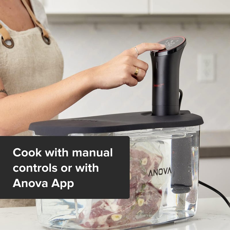 Anova Culinary (ANOVA)ᴿᴱᴰ Precision Cooker Nano, Black, Small - Image 1