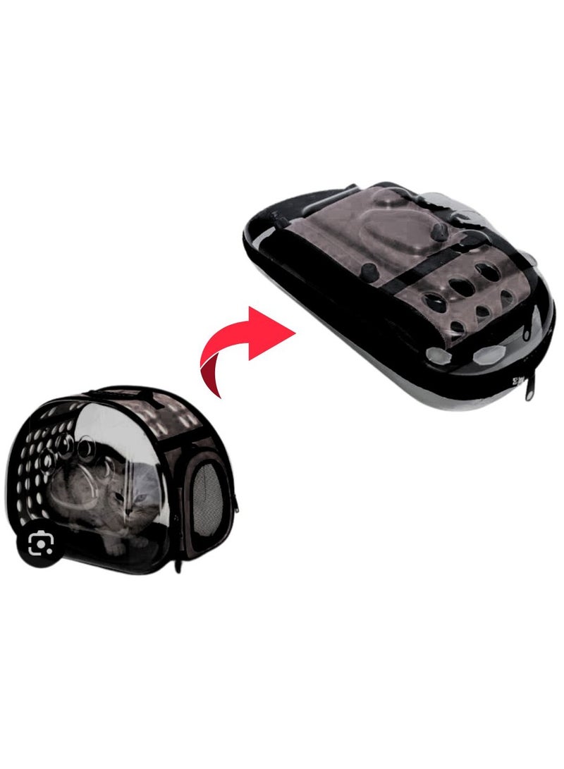 Generic Small and Medium Pet Shoulder Carrier - Black - Image 3