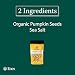 Eden Organic Pumpkin Seeds Shelled Dry Roasted and Lightly Sea Salted to Eat 4 oz 6Pack - Image 4