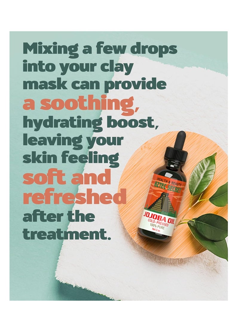AZTEC SECRET Jojoba Oil, 4 OZ Deep Hair & Skin Moisturizer - 100% Pure Cold-Pressed and Unfiltered 1 pack - Image 3