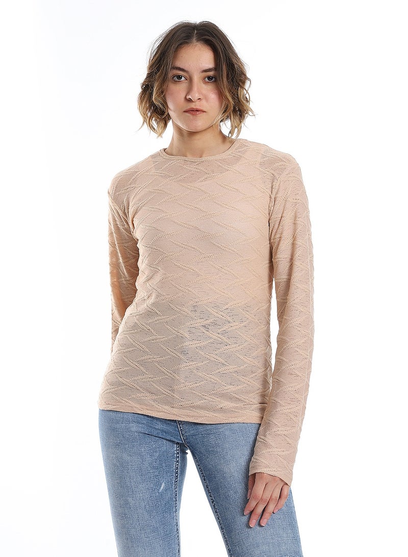 Caesar Women Tank Top With Long Sleeves  - Image 1
