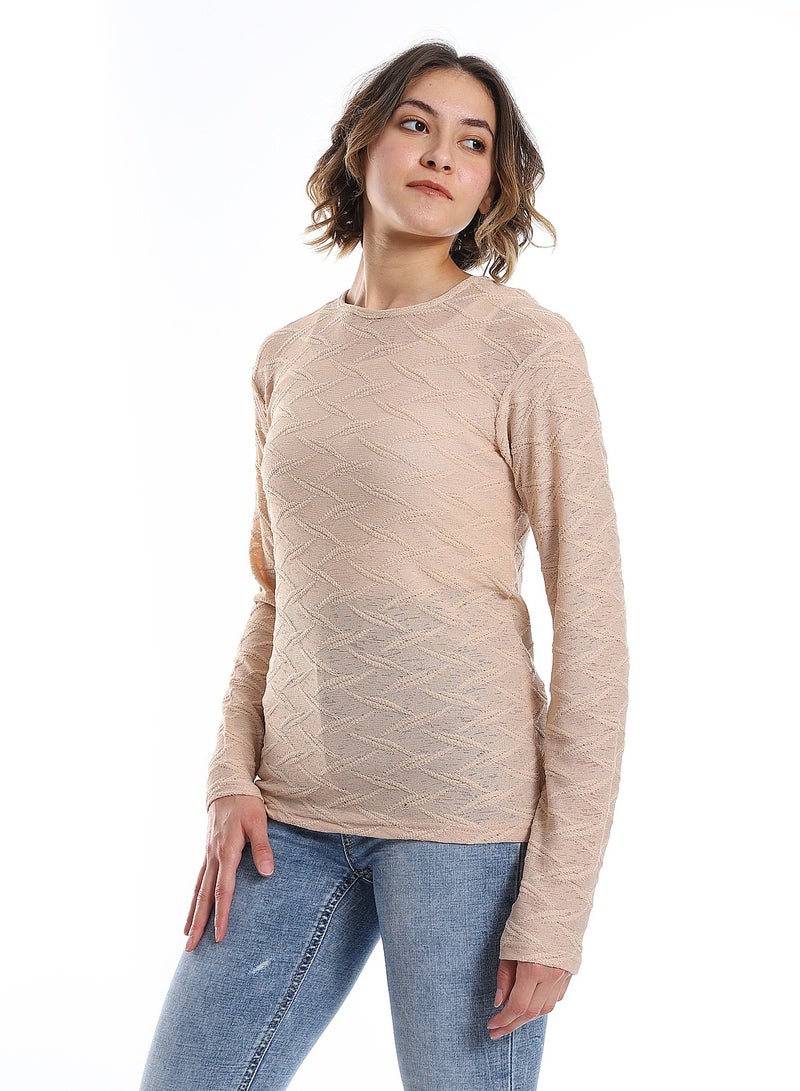 Caesar Women Tank Top With Long Sleeves  - Image 4