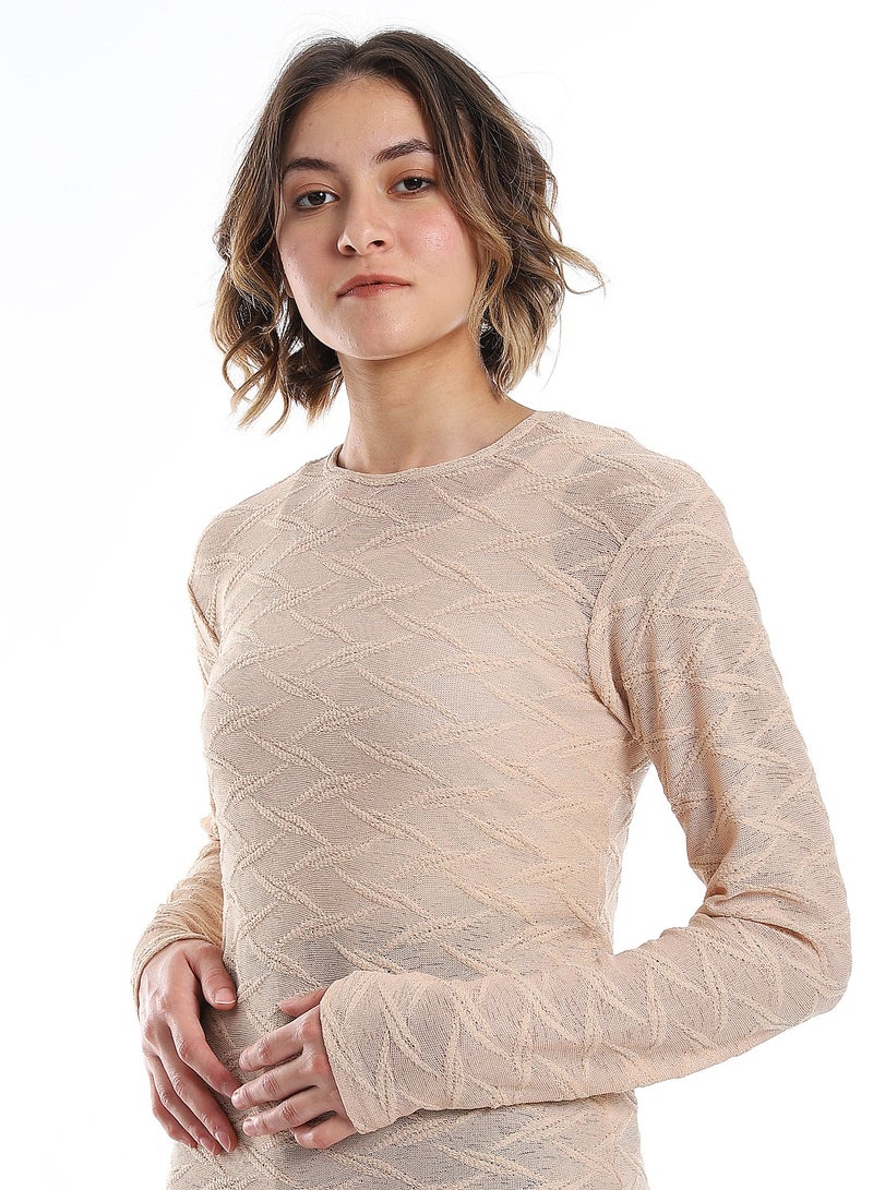 Caesar Women Tank Top With Long Sleeves  - Image 5