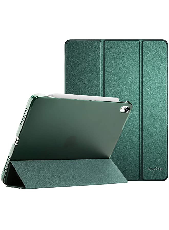 Procases ProCase iPad Air 5/Air 4 Case 10.9" 2022 2020, Slim Stand Hard Back Shell Protective Smart Cover Cases for iPad Air 5th/iPad Air 4th Generation -Mgreen - Image 1