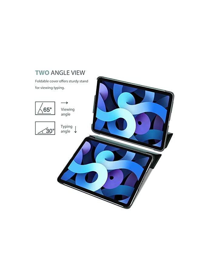 Procases ProCase iPad Air 5/Air 4 Case 10.9" 2022 2020, Slim Stand Hard Back Shell Protective Smart Cover Cases for iPad Air 5th/iPad Air 4th Generation -Mgreen - Image 5