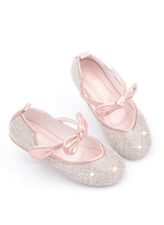 Generic Girls Princess Shoes Children's Sequin Velcro Flat Shoes Stage Performance Shoes  - Image 3