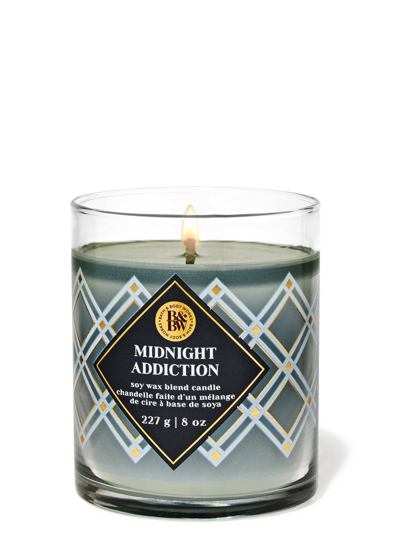 Bath & Body Works Midnight Addiction Single Wick Candle