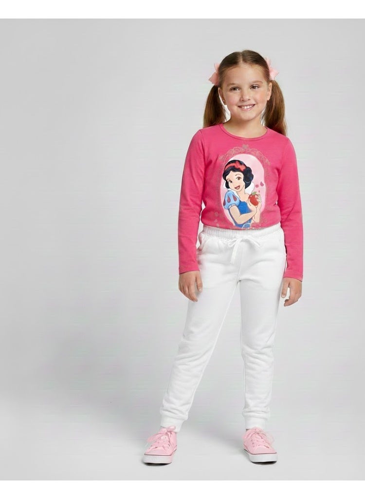 ديزني برنسيس تيشيرت أميرة ديزني سنو وايت بأكمام طويلة من إنتاج كيدز تي في - Image 2